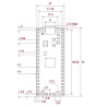 Raspberry Pi Pico 2W (with soldered pin header) Built-in WIFI  Bluetooth
